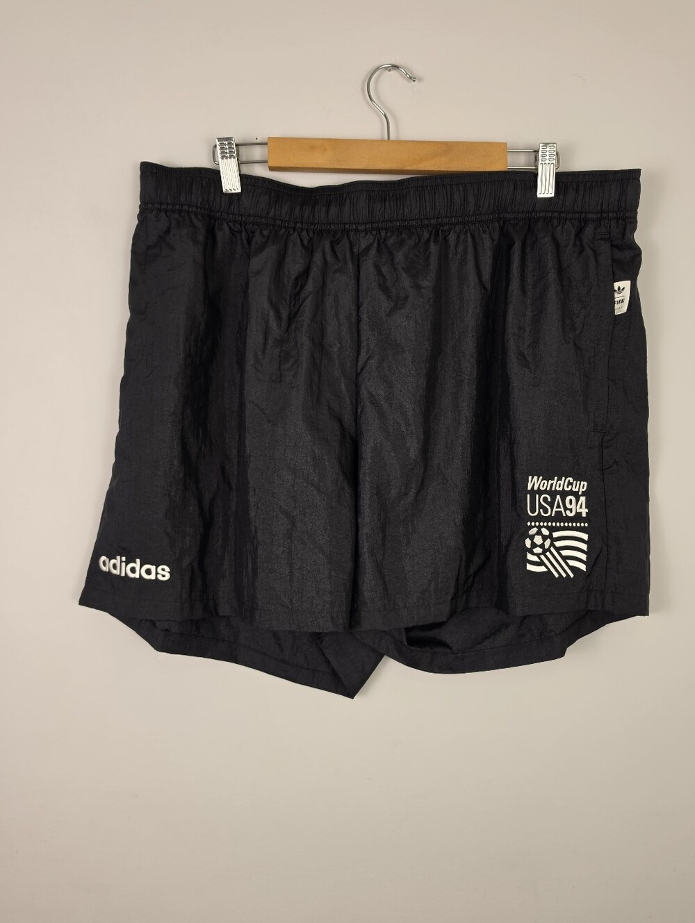 adidas 1994 FIFA World Cup™ USA Black Woven Shorts Men's size 2XL NWT
